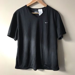 Nike Dri-FIT Black Mesh Tee
